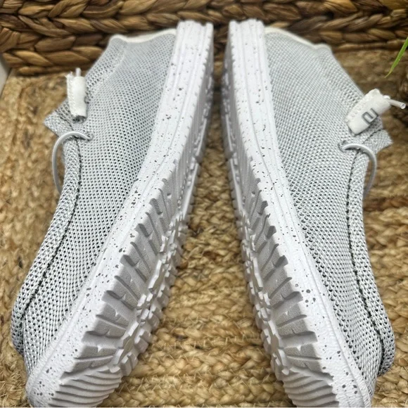 HEY DUDE Wally Sox Stone White Men’s 10 - Picture 3 of 16